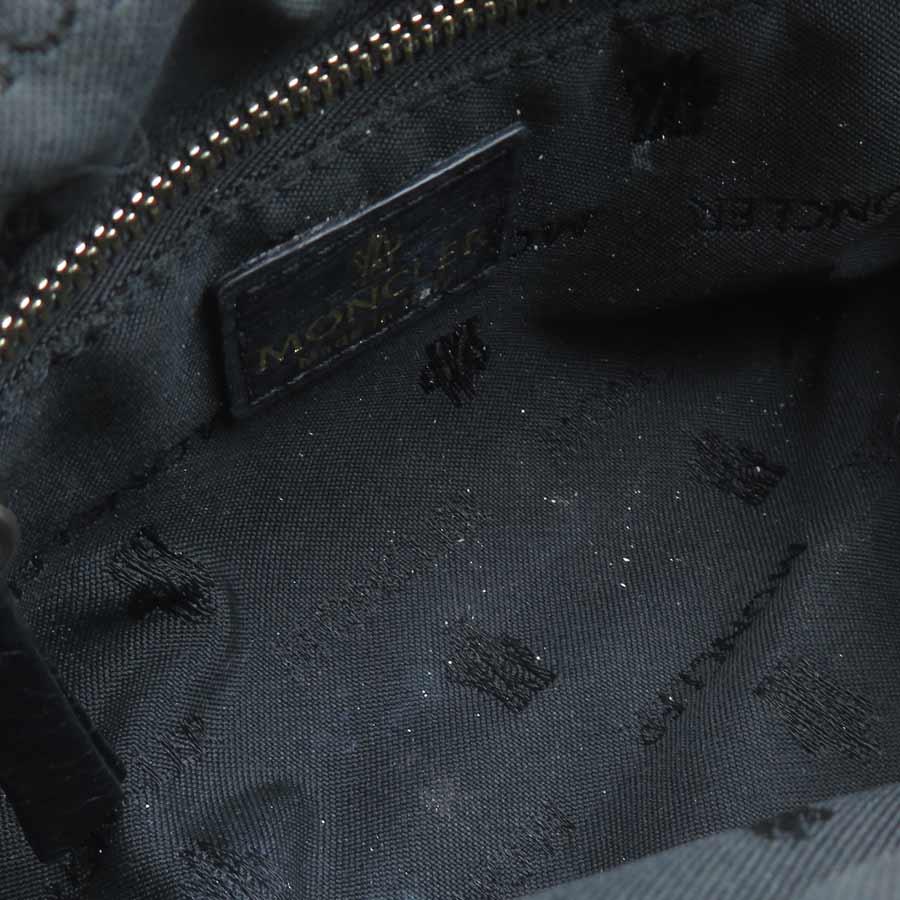MONCLER（モンクレール） ポーチ ナイロン ブラック : ブランド