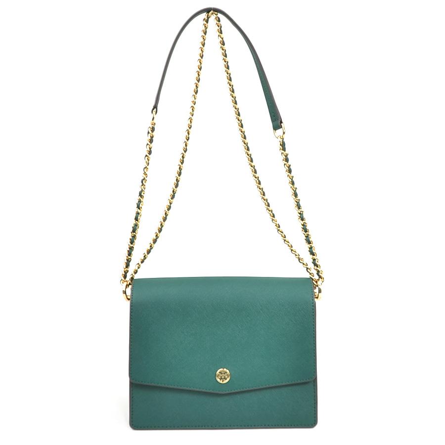 TORY BURCH（トリーバーチ） ショルダーバッグ レザー グリーン