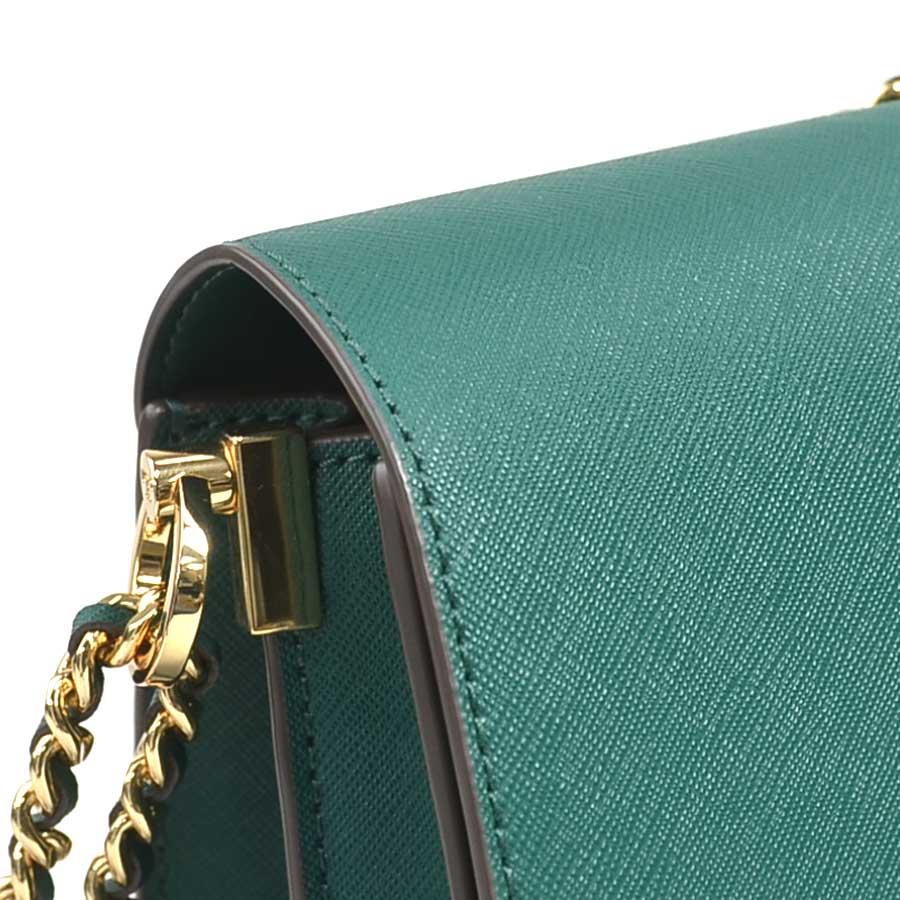 TORY BURCH（トリーバーチ） ショルダーバッグ レザー グリーン
