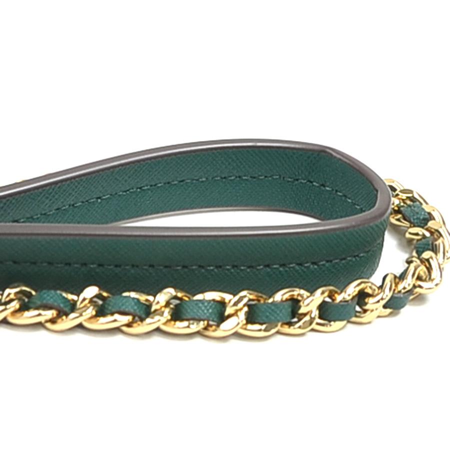 TORY BURCH（トリーバーチ） ショルダーバッグ レザー グリーン