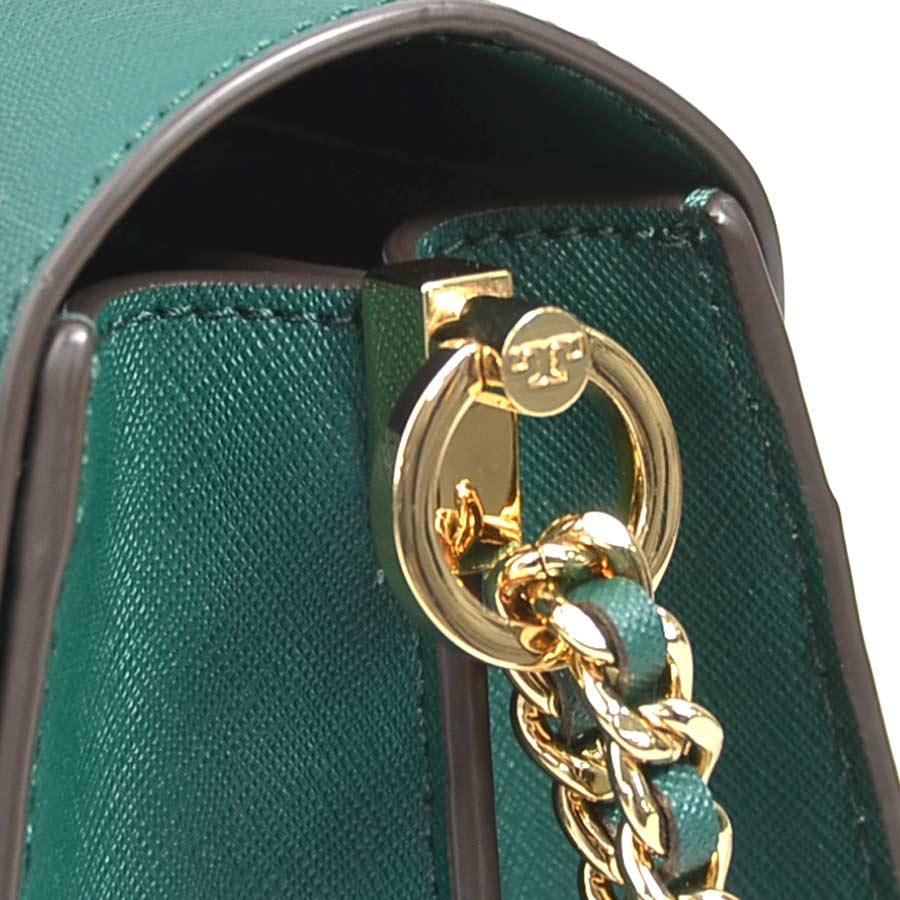 TORY BURCH（トリーバーチ） ショルダーバッグ レザー グリーン