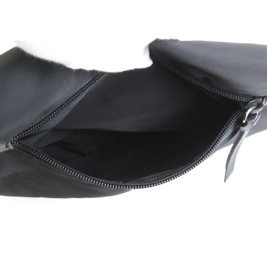 PRADA プラダ ポーチ 巾着ポーチ ブラック 14054 ユニセックス【中古】 56482a PRADA（プラダ） ポーチ 巾着ポーチ ナイロン ブラック : ブランド
