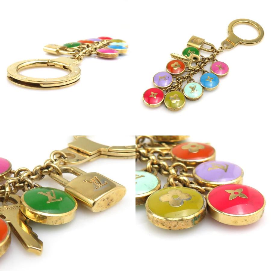 ルイヴィトン キーチャーム ゴールド ブラウン M65387 LOUIS VUITTON