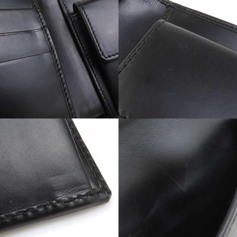 GUCCI（グッチ） 二つ折り財布 GGキャンバス ブラック : ブランド