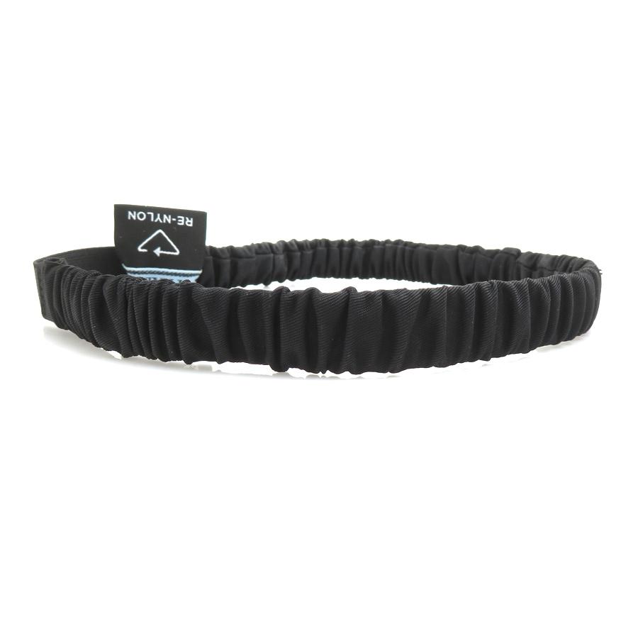 PRADA プラダ　ナイロンカチューシャ　ヘアバンド PRADA（プラダ） カチューシャ ヘッドバンド ナイロン ブラック