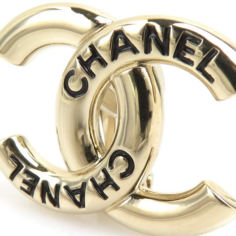 シャネル CHANEL イヤリング メタル ゴールド_7