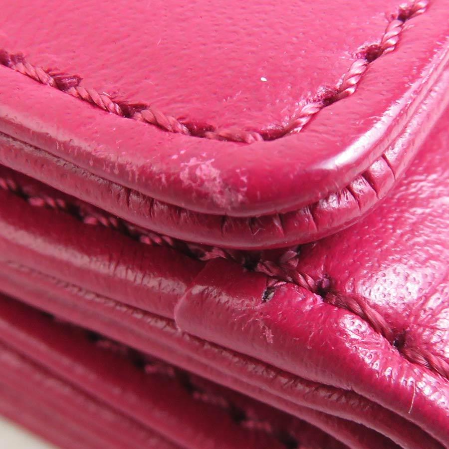 agnes b.（アニエスベー） 三つ折り財布 レザー ピンク系 : ブランド