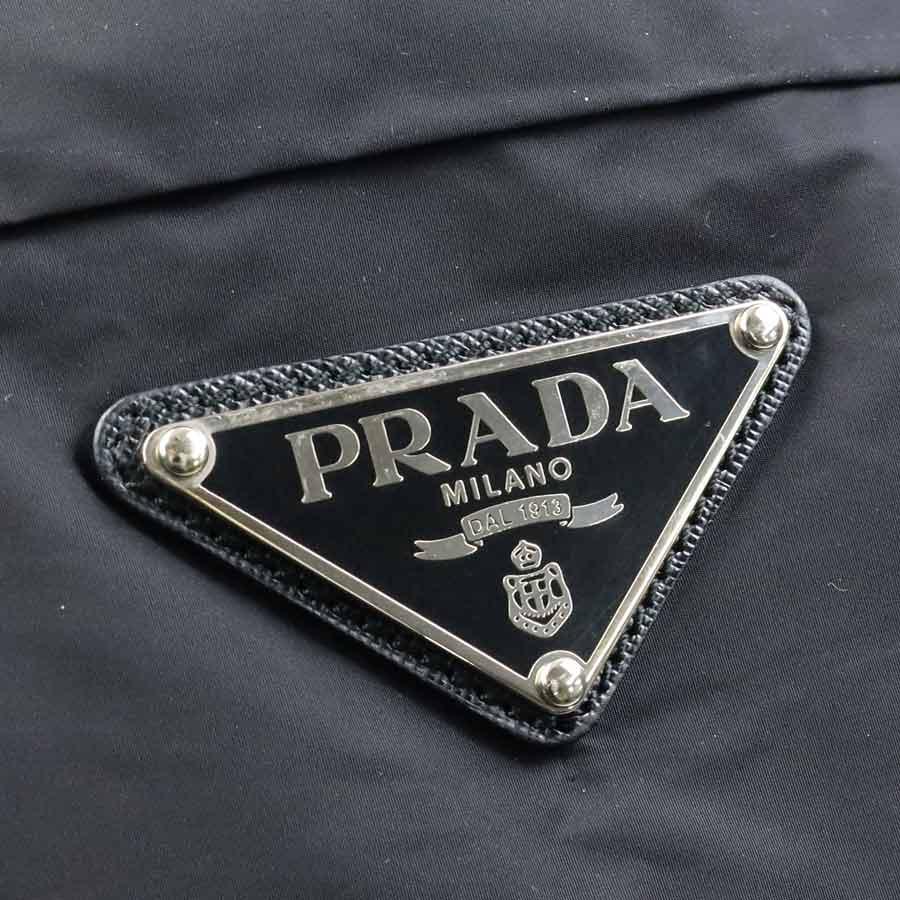 PRADA（プラダ） ハンドバッグ エコバッグ ナイロン ブラック