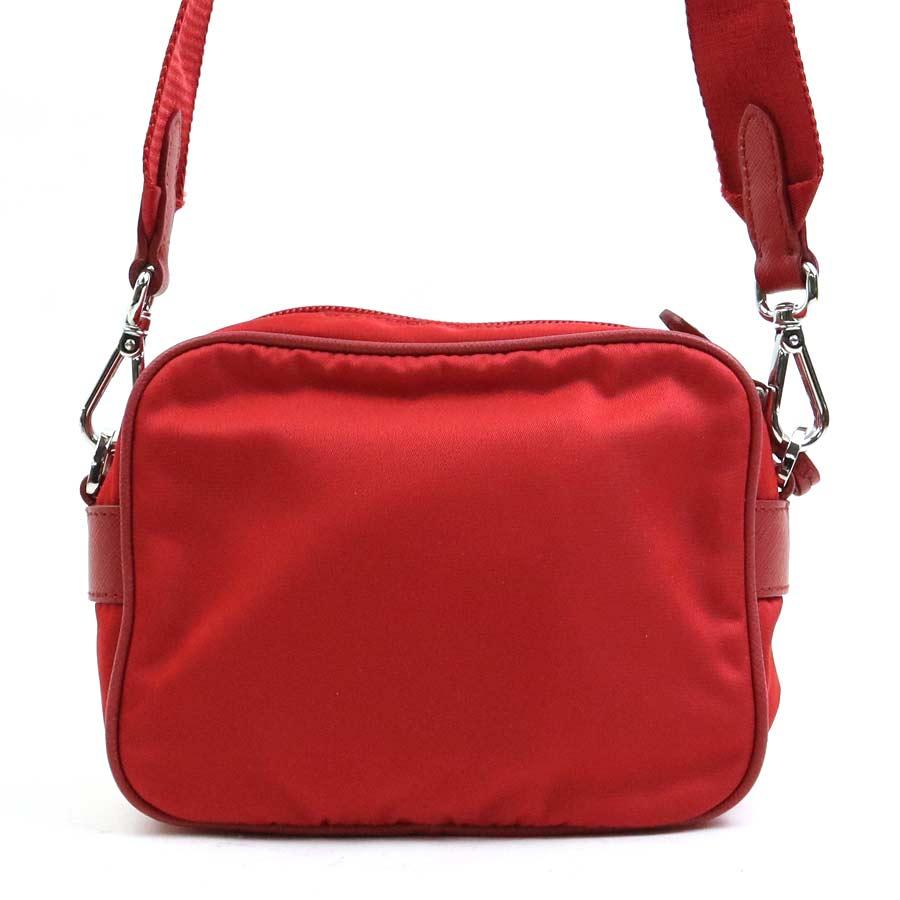 PRADAショルダー PRADA（プラダ） ショルダーバッグ ナイロン レッド : ブランド