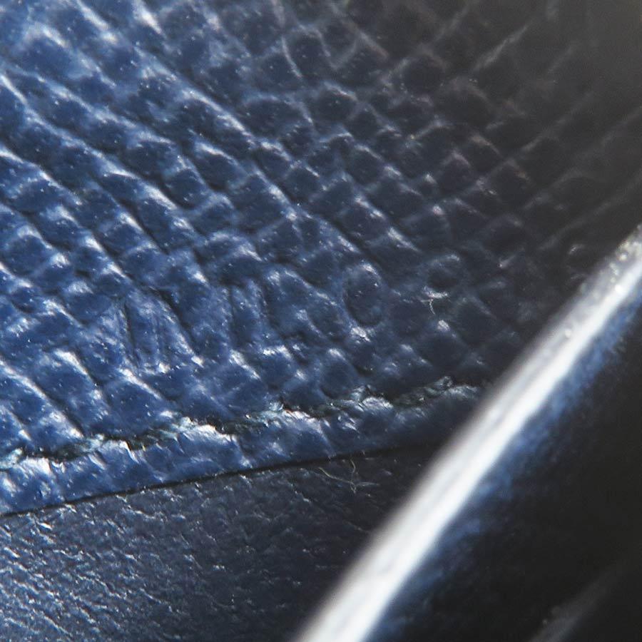 dunhill（ダンヒル） ラウンドファスナー長財布 レザー ネイビー