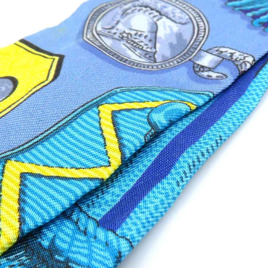 HERMES（エルメス） スカーフ ツイリー シルク ブルー系 : ブランド