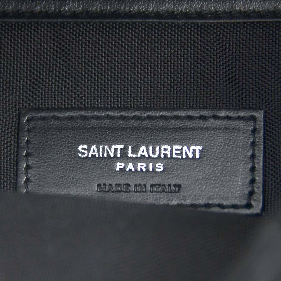 サンローラン SAINT LAURENT リュック キャンバス/レザー カーキ
