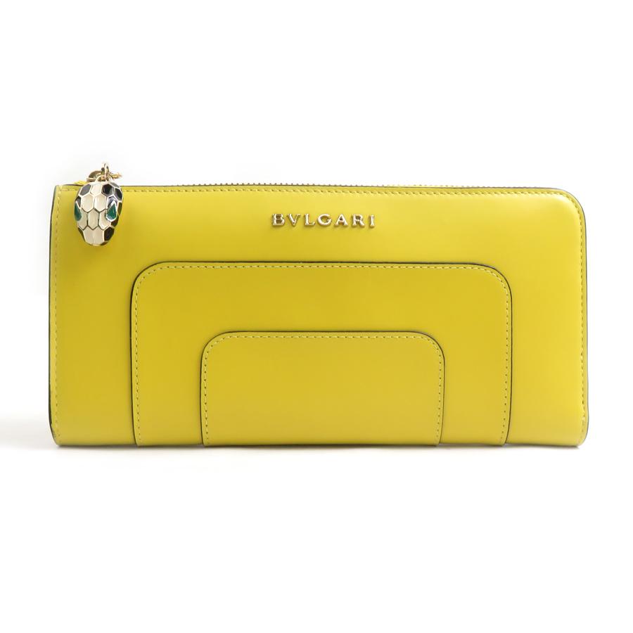 BVLGARI（ブルガリ） BVLGARI L字ファスナー長財布 セルペンティ