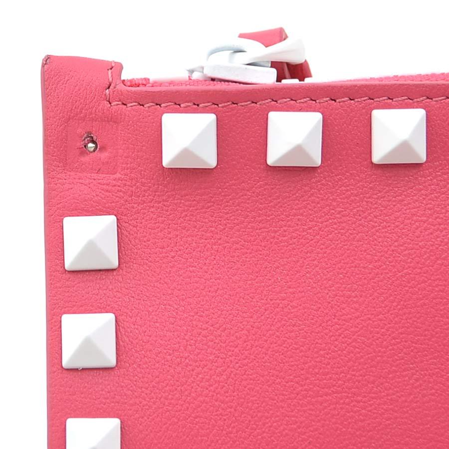 VALENTINO GARAVANI VLTN クラッチバッグ ピンク ヴァレンティノ ガラヴァーニ Valentino Garavani クラッチバッグ