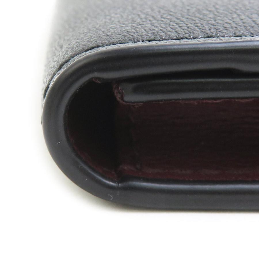 極美品 カルティエ 名刺入れ カードケース マストライン タンク レザー 黒 Cartier（カルティエ） カードケース 名刺入れ マストライン レザー