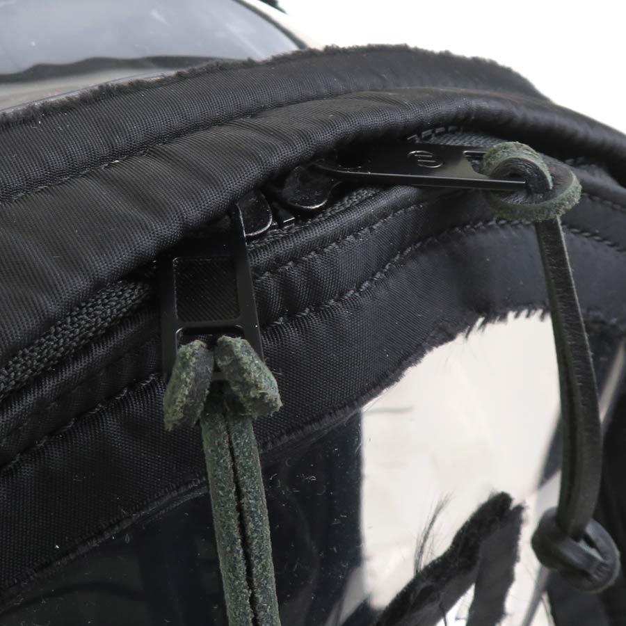 メゾンマルジェラ Maison Margiela リュック PVC/ナイロン ブラック