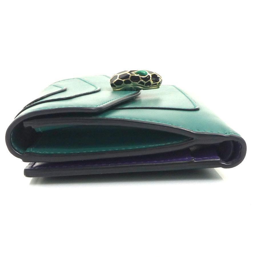BVLGARI ブルガリ 二つ折り財布 セルペンティ フォーエバー BVLGARI（ブルガリ） 二つ折り財布 セルペンティ フォーエバー レザー