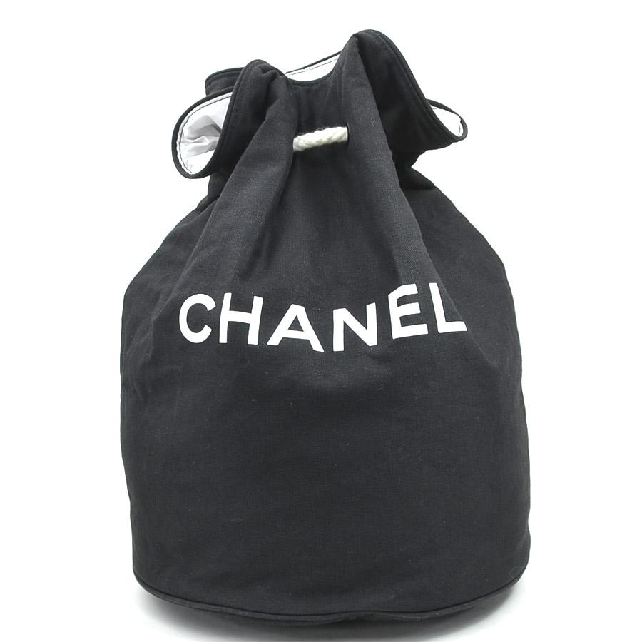 CHANEL（シャネル） ショルダーバッグ 巾着バッグ キャンバス ブラック