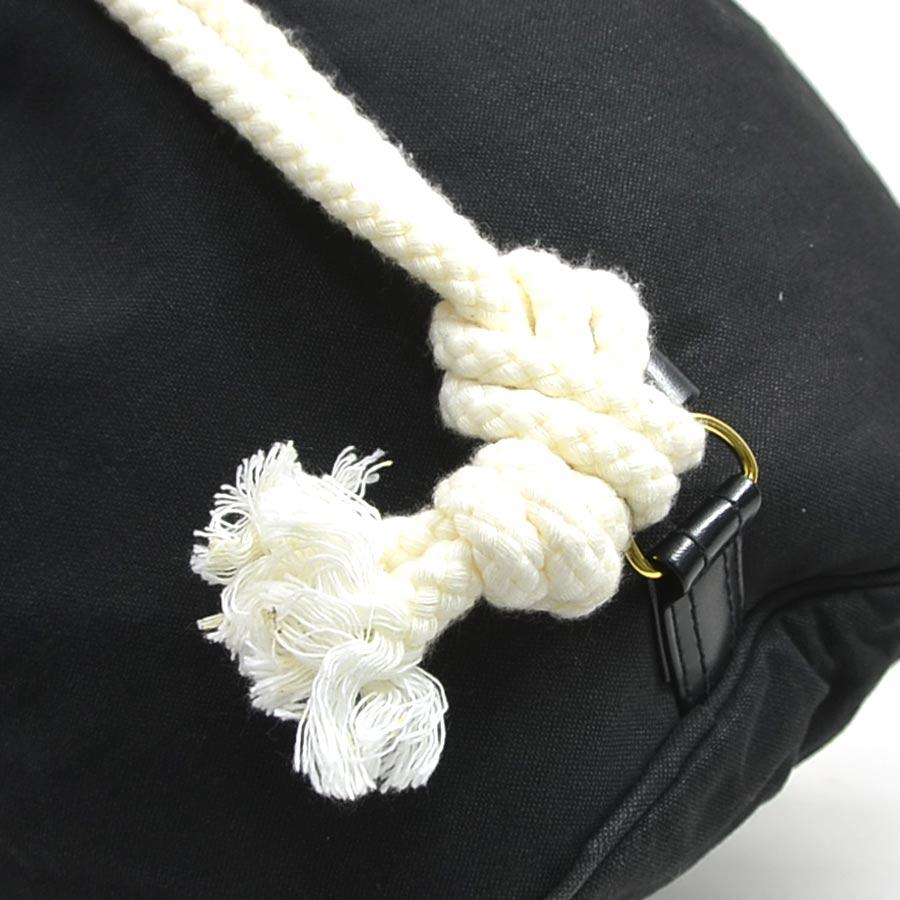 CHANEL（シャネル） ショルダーバッグ 巾着バッグ キャンバス ブラック