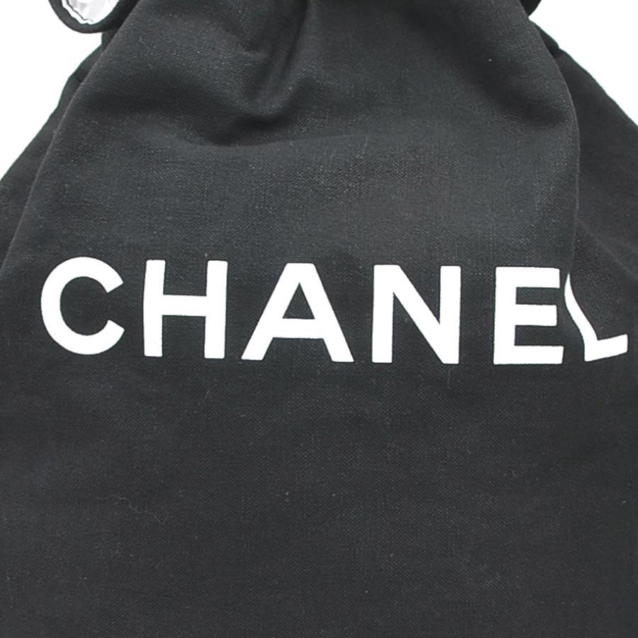 CHANEL（シャネル） ショルダーバッグ 巾着バッグ キャンバス ブラック