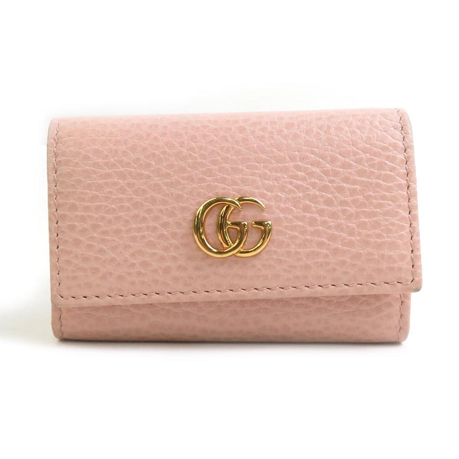 GUCCI（グッチ） キーケース レザー ピンク : ブランドバリュー - 通販