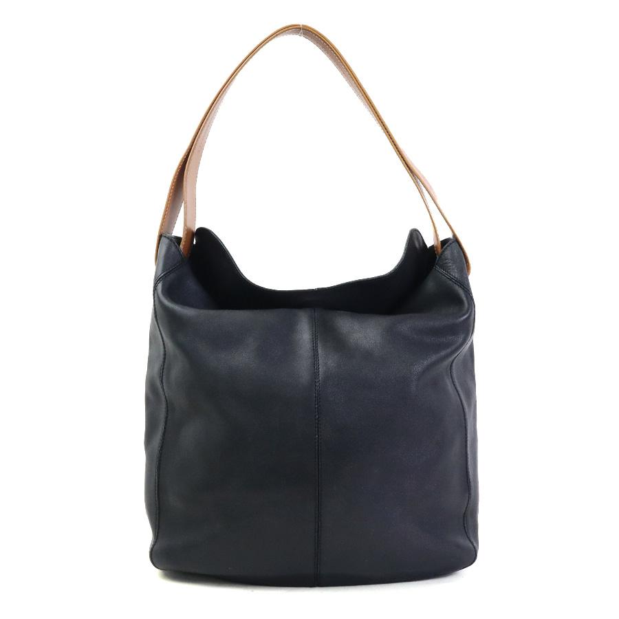 トッズ TOD’S ショルダーバッグ レザー ブラック/ブラウン レディース 送料無料【中古】 56674a トッズ TOD'S ショルダーバッグ レザー ブラック/ブラウン : ブランド
