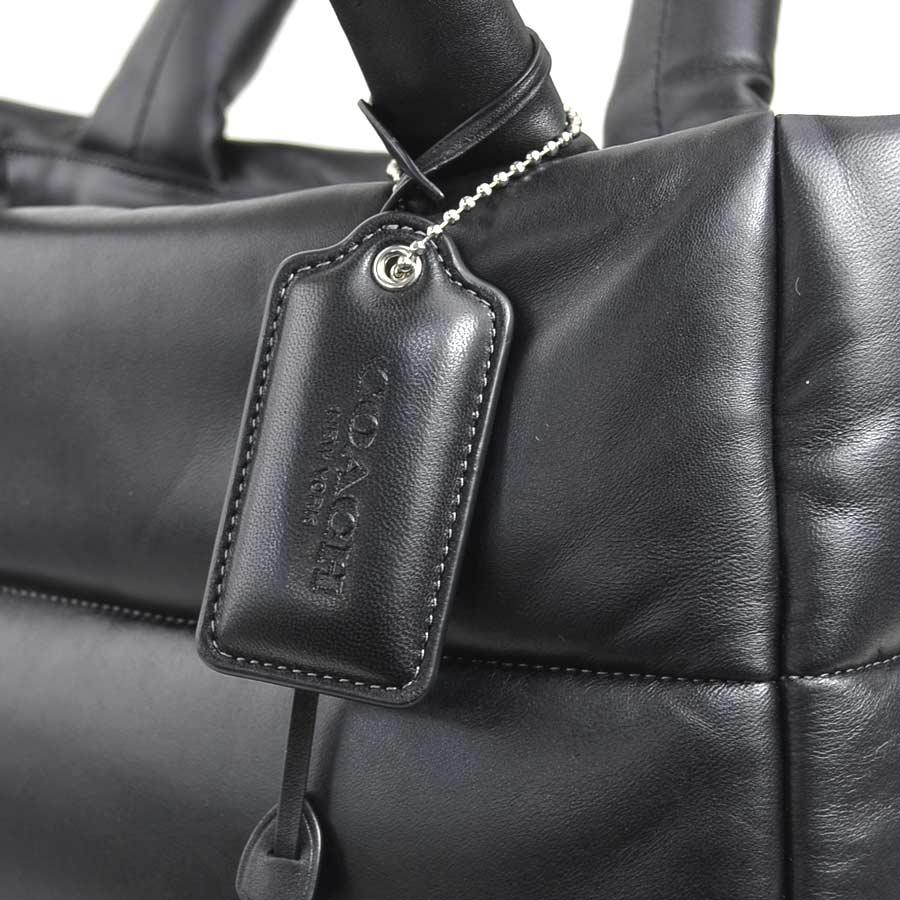 COACH（コーチ） ショルダーバッグ レザー ブラック : ブランド