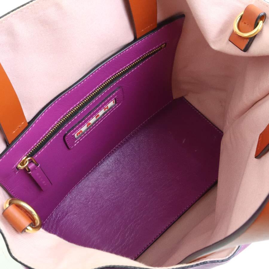 MARNI（マルニ） ハンドバッグ ショルダーバッグ レザー マルチカラー