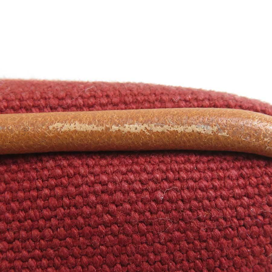 HERMES（エルメス） ポーチ ボリードポーチMM コットン レッドブラウン