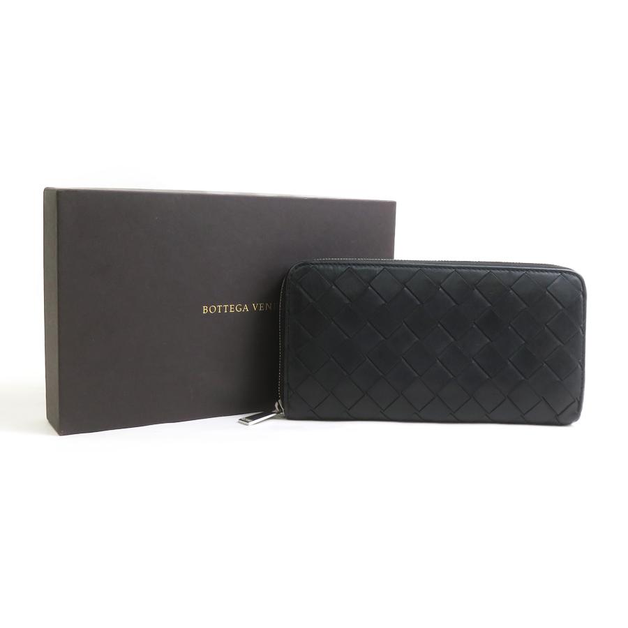 ボッテガヴェネタ BOTTEGAVENETA ラウンドファスナー長財布 イントレ