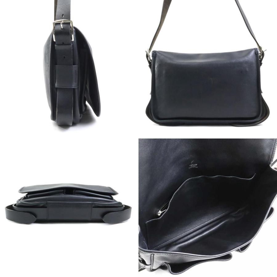 エルメス バルダ30 ブラック ショルダーバッグ ユニセックス 未使用品 バルダ30 トゴ 黒 ブラック シルバー金具 ショルダーバッグ 新品同様