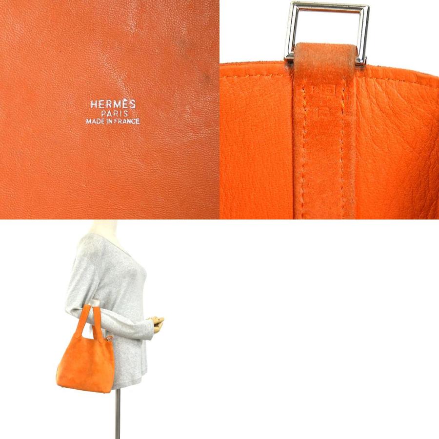 HERMES（エルメス） ハンドバッグ ピコタンPM/ドブリス オレンジ