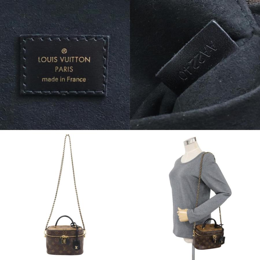 ルイ ヴィトン LOUIS VUITTON ショルダーバッグ バニティバッグ ヴァニティNV PM/モノグラム リバース ブラウン レディース 送料無料【中古】 90060a LOUIS VUITTON - ルイ ヴィトン LOUIS VUITTON ショルダーバッグ