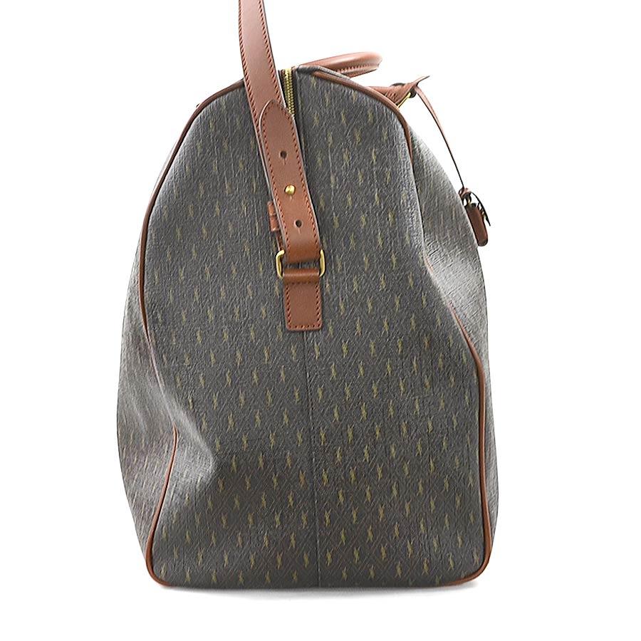 【良品】Yves Saint Laurent サンローラン ボストンバッグ サンローラン SAINT LAURENT ボストンバッグ PVCコーティング