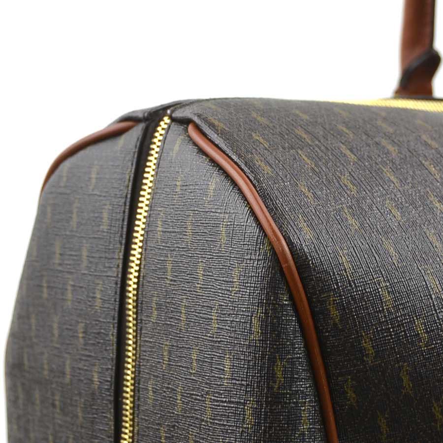 サンローラン SAINT LAURENT ボストンバッグ PVCコーティング