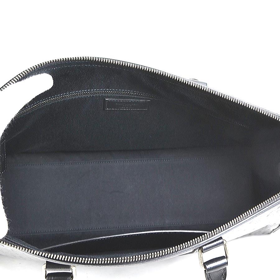 サンローラン SAINT LAURENT ボストンバッグ パテントレザー ブラック