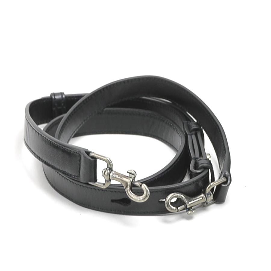 サンローラン SAINT LAURENT ボストンバッグ パテントレザー ブラック