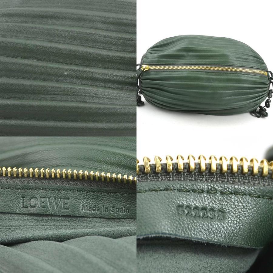 LOEWE（ロエベ） ショルダーバッグ ブレスレットポーチ レザー