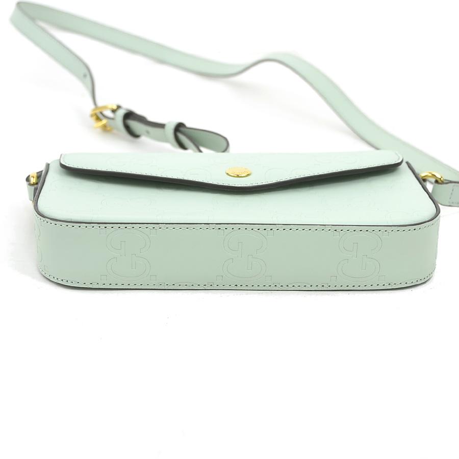 GUCCI（グッチ） ショルダーバッグ スーパーミニ レザー ペール