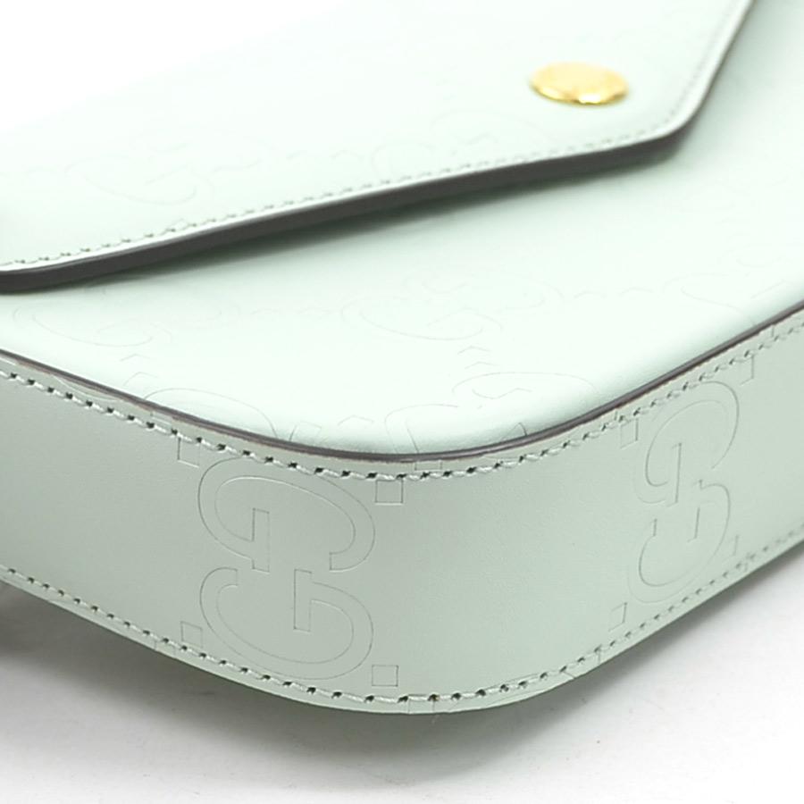 GUCCI（グッチ） ショルダーバッグ スーパーミニ レザー ペール