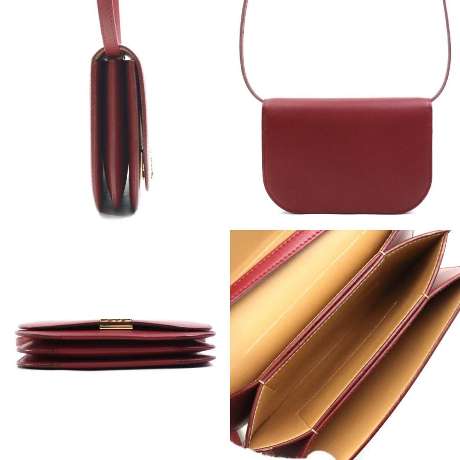 LOEWE（ロエベ） ショルダーバッグ ゴヤ レザー レッド : ブランド