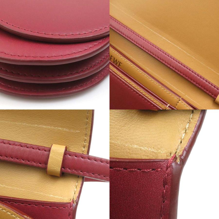 LOEWE（ロエベ） ショルダーバッグ ゴヤ レザー レッド : ブランド