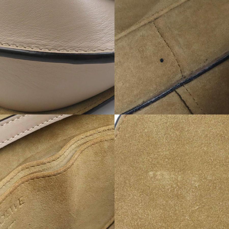 LOEWE（ロエベ） ショルダーバッグ レザー グレージュ : ブランド