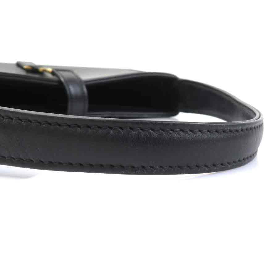サンローラン SAINT LAURENT ハンドバッグ Le 5 A 7 レザー ブラックの画像
