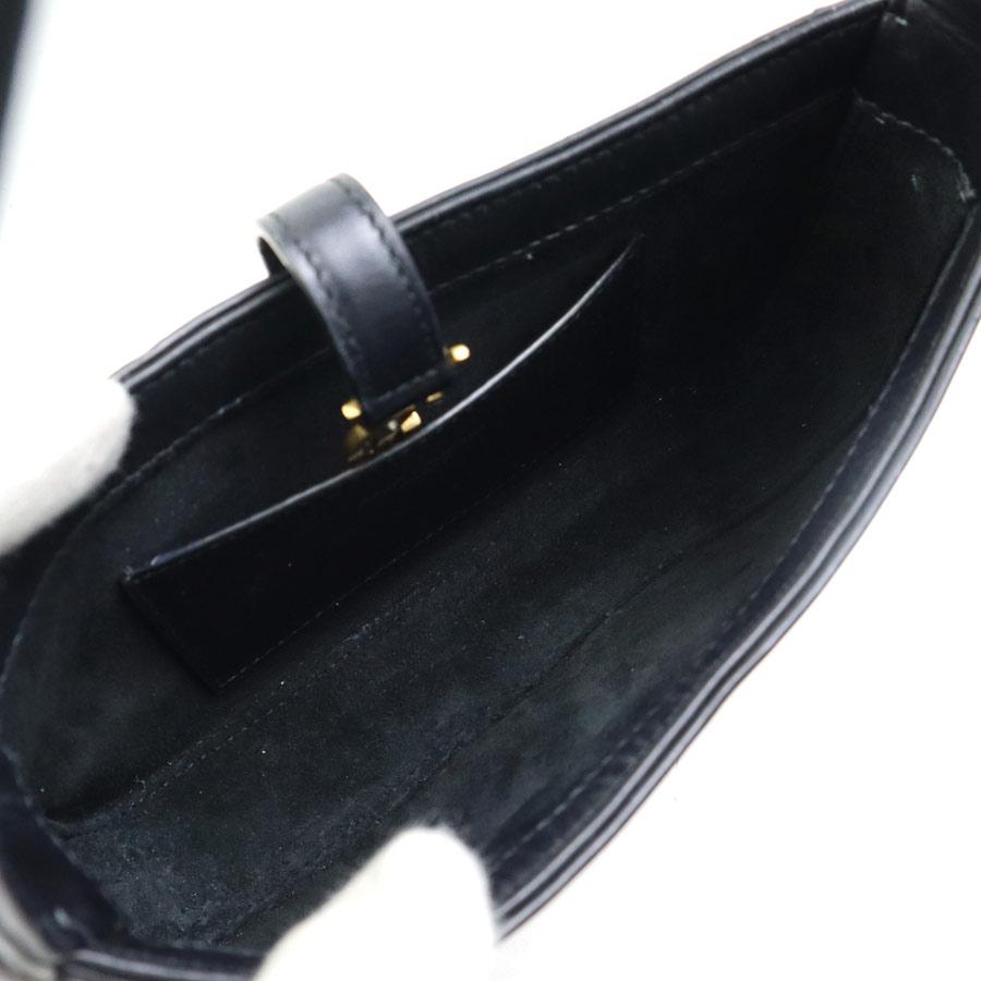 サンローラン SAINT LAURENT ハンドバッグ Le 5 A 7 レザー ブラックの画像