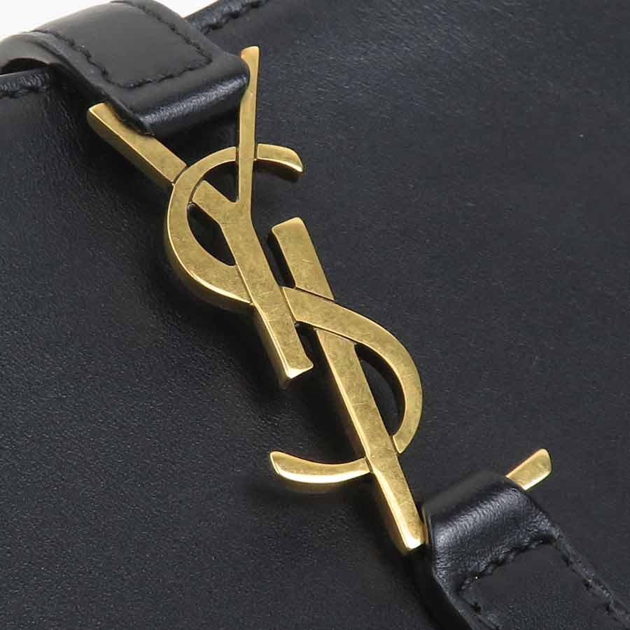 サンローラン SAINT LAURENT ハンドバッグ Le 5 A 7 レザー ブラックの画像