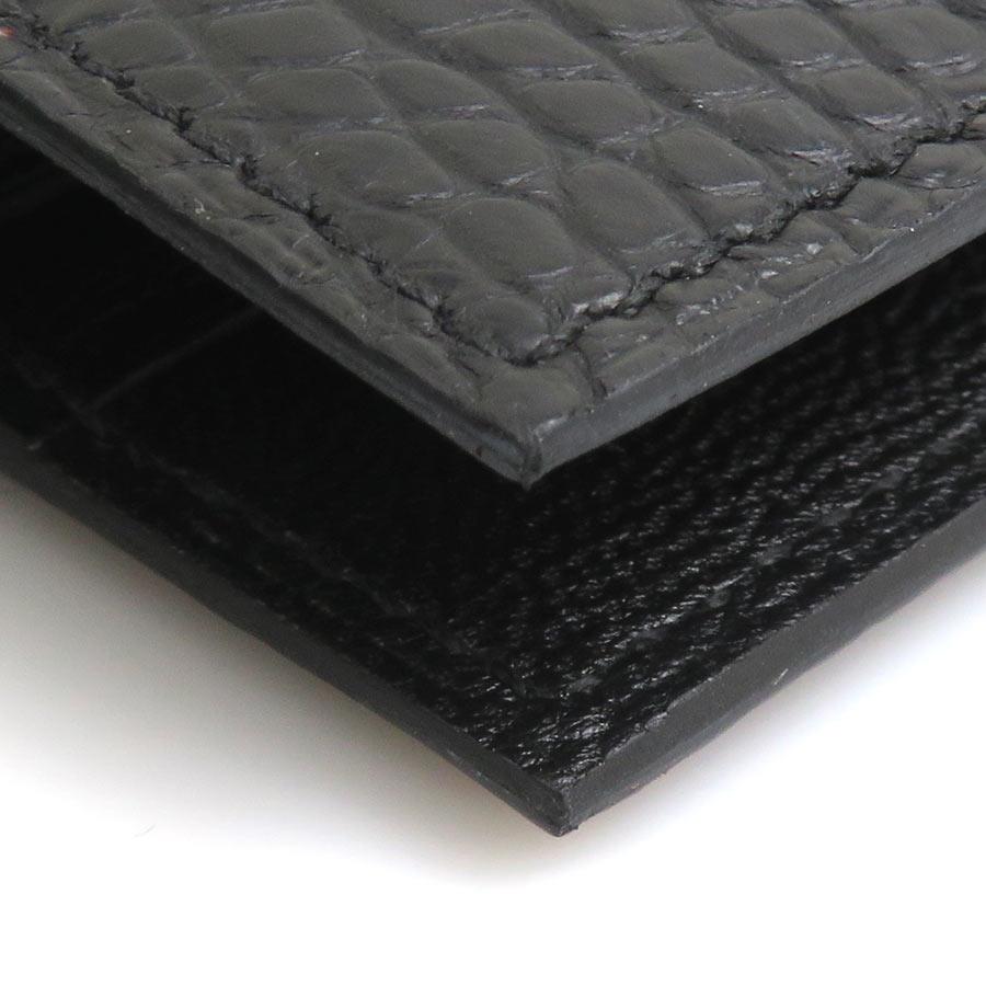 エルメス HERMES カードケース MC2 ブラック HERMES（エルメス） カードケース MC2 ユークリッド アリゲーター