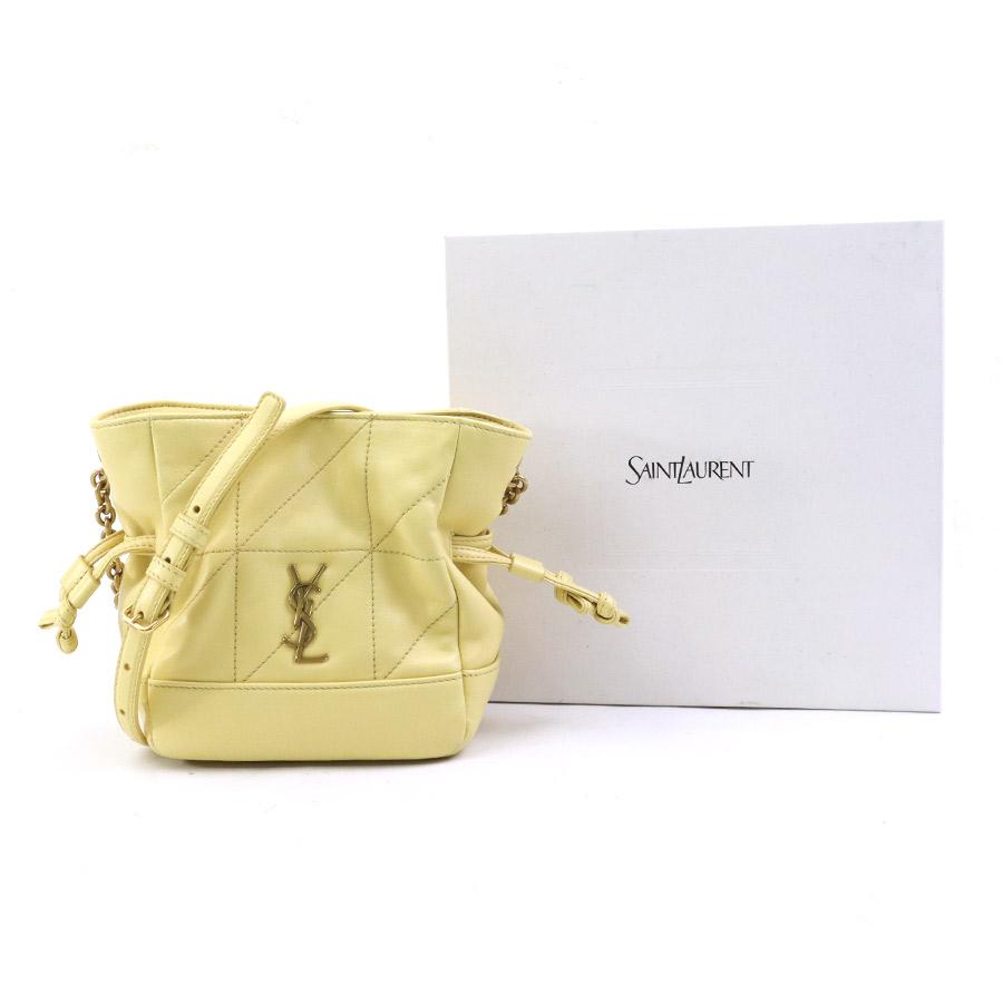 サンローラン SAINT LAURENT ショルダーバッグ ジェイミー ミニ レザー 