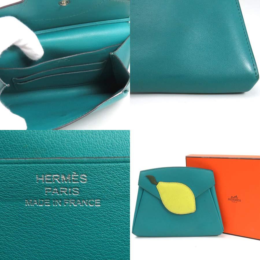 【毎日のメイクタイムをもっと楽しく♪】HERMES ポーチ HERMES エルメス ポーチ トゥッティ・フルッティ ヴォースイフト