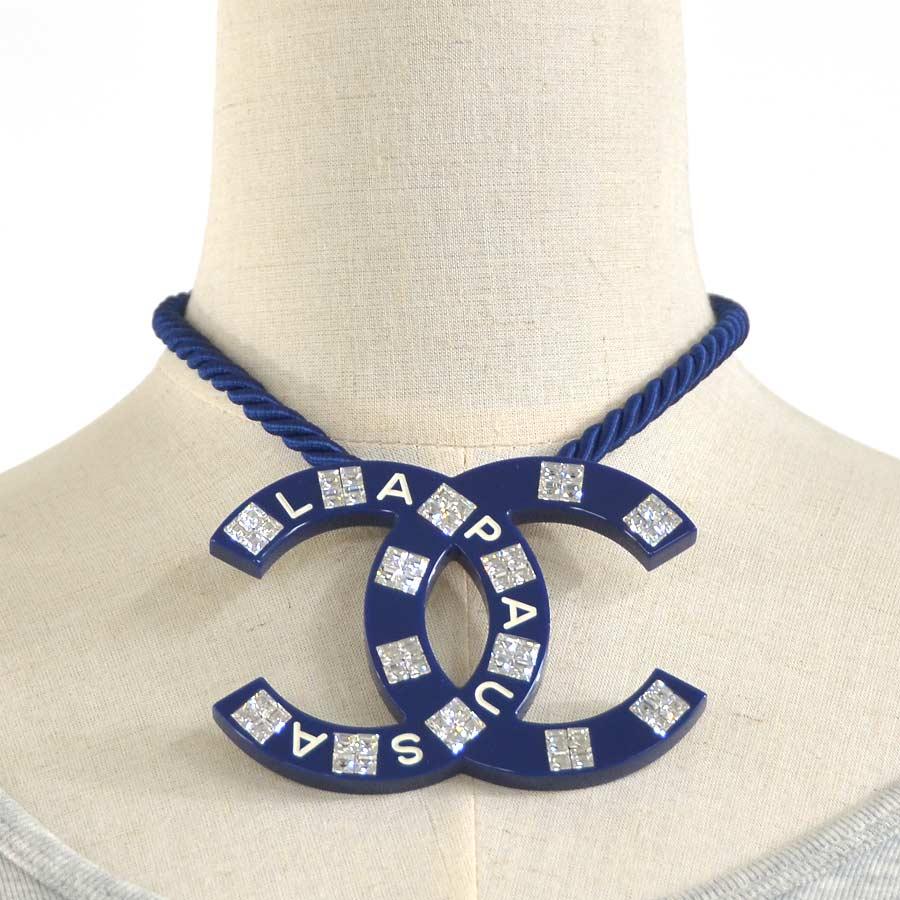 CHANEL シャネル ネックレス チョーカー LA PAUSA ビッグココ